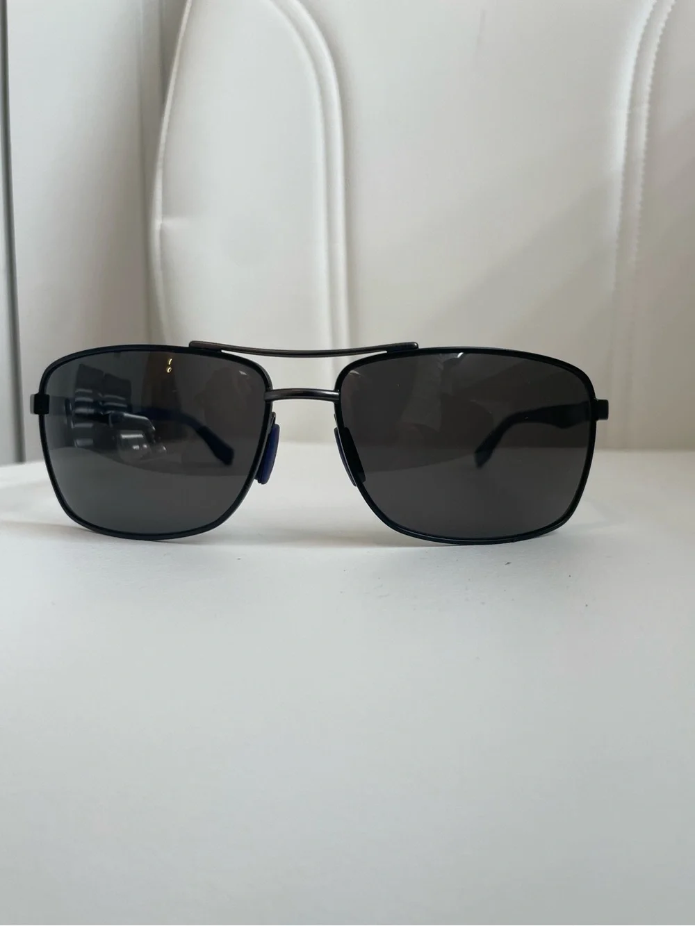 Boss Black Men's Aviator-Style Sunglasses 100% authentic